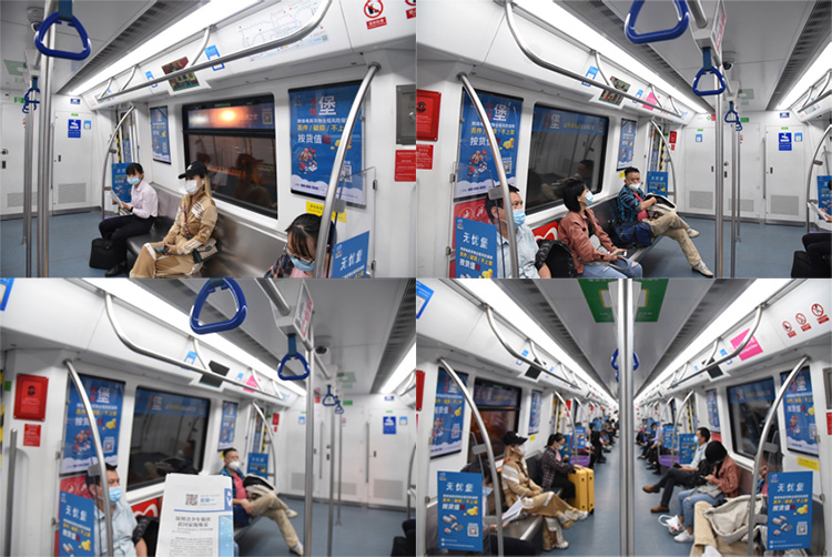 無(wú)憂(yōu)堡深圳地鐵品牌列車(chē)廣告1