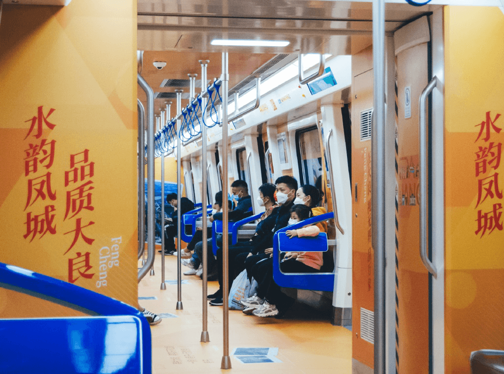 佛山地鐵3號(hào)線廣告價(jià)格多少錢？佛山地鐵廣告大良政務(wù)特色案例圖