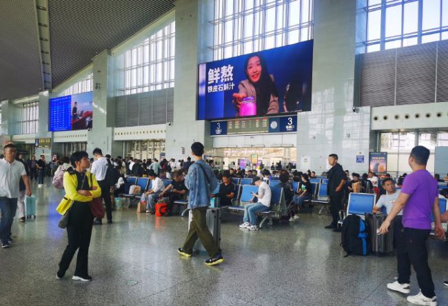 溫州南站廣告價格收費標準，溫州南高鐵站春運候車大廳廣告位