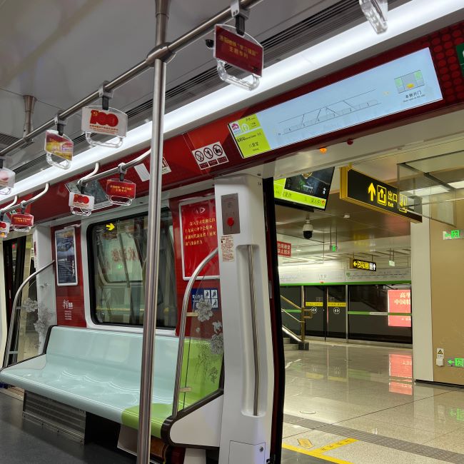 洛陽地鐵廣告價格收費標準，洛陽地鐵內(nèi)包車廣告位推薦