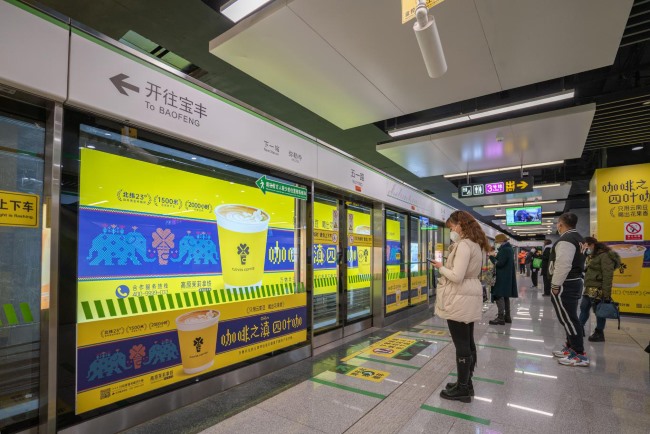 昆明地鐵廣告價格收費，昆明地鐵五一路站熱門廣告案例優(yōu)勢分析