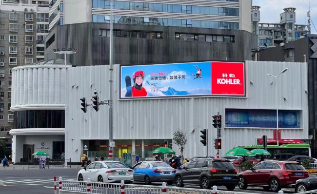 廈門湖濱南路福聯(lián)商圈戶外LED廣告投放，廈門大屏廣告價格